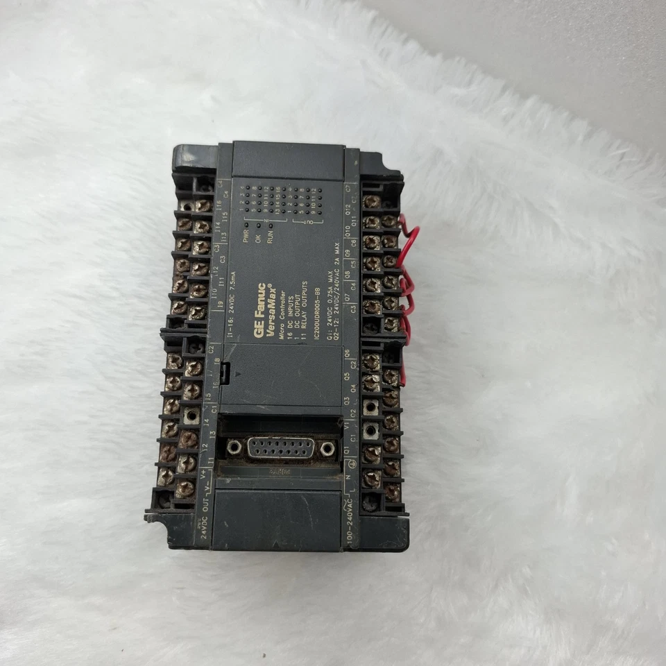 GE FANUC IC200UDR005-BB MICRO CONTROLLER VERSAMAX 16 DC INPUT 1 DC OUTPUT